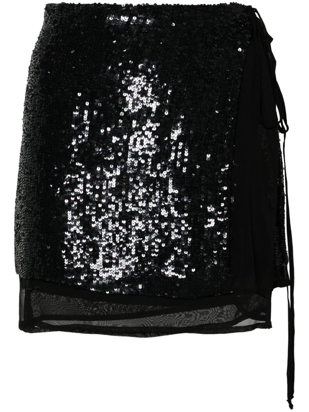 Gabriel sequinned miniskirt - Black