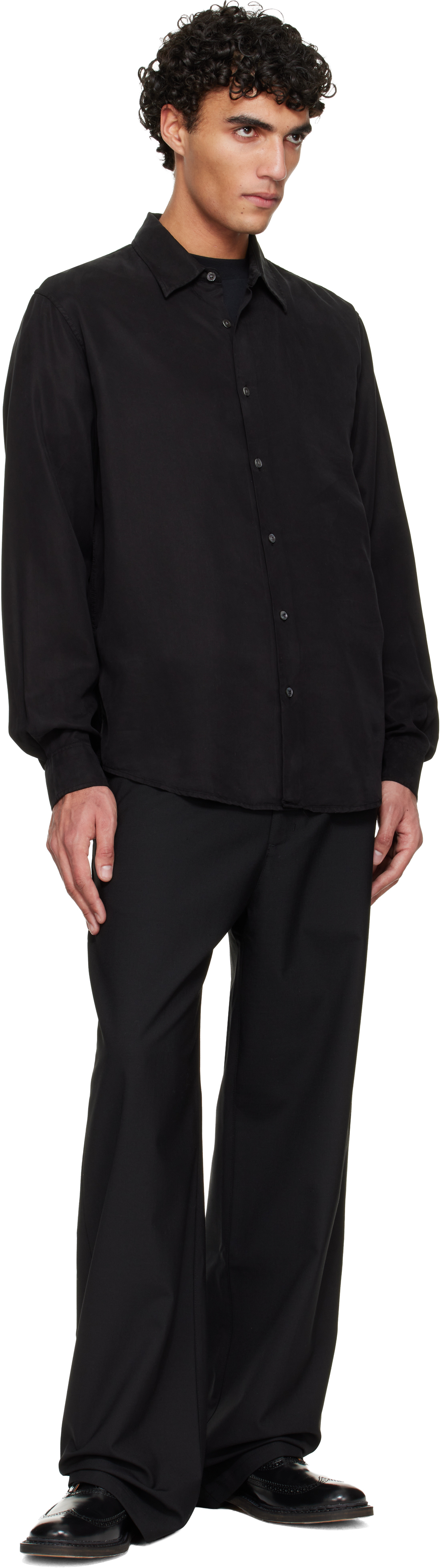 Black Regular Fit Shirt
