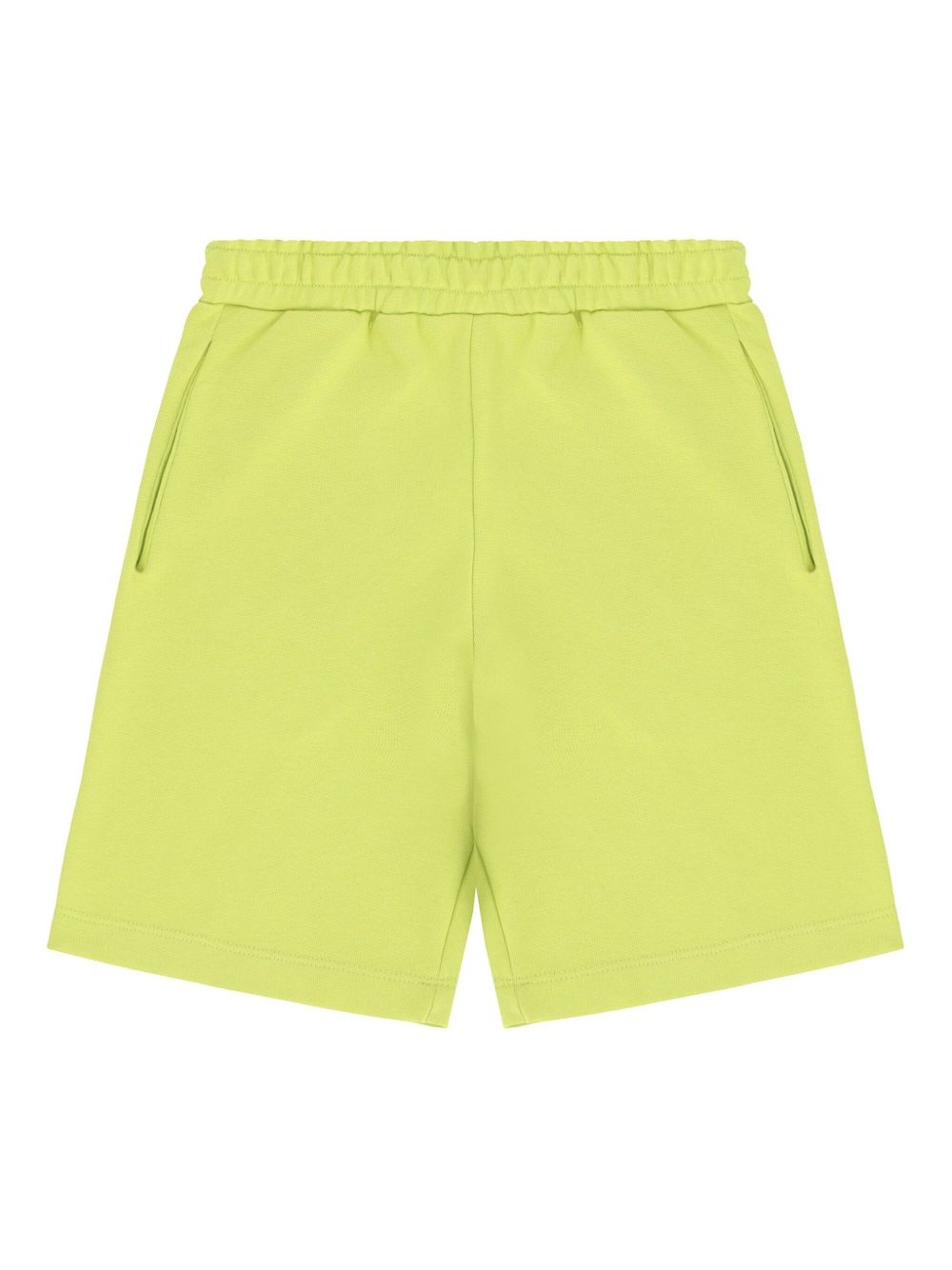 Barrow kids logo-print track shorts - Green