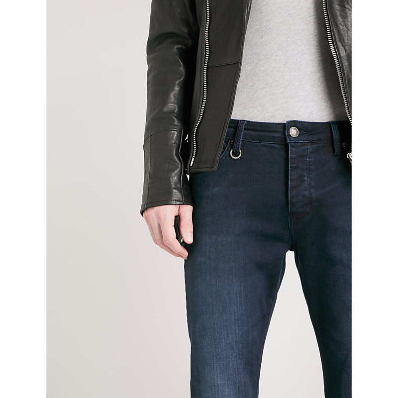 Mens Iggy Faded Skinny Stretch-Denim Jeans