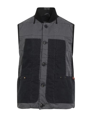 Man Vest Charcoal Size M Cotton, Nylon, Polyester