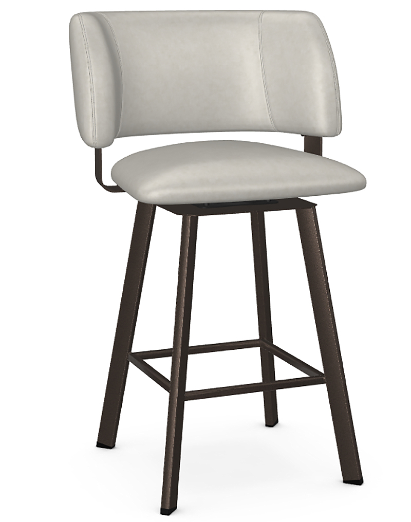 Easton Limestone/Falcon Swivel Counter Stool