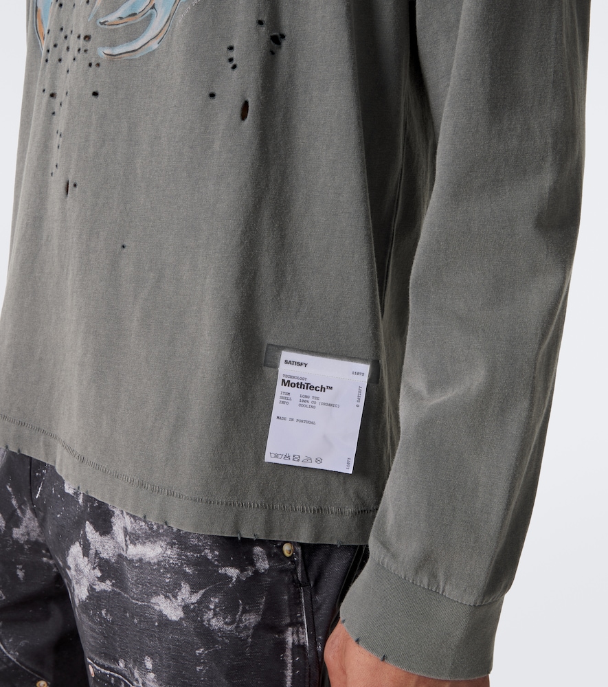 MothTech printed cotton jersey T-Shirt