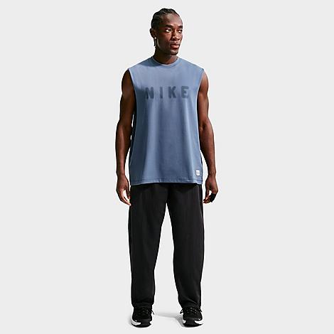 Men's N. A.C. Dri-FIT Woven Training Pants in Black/Pale Ivory/Black