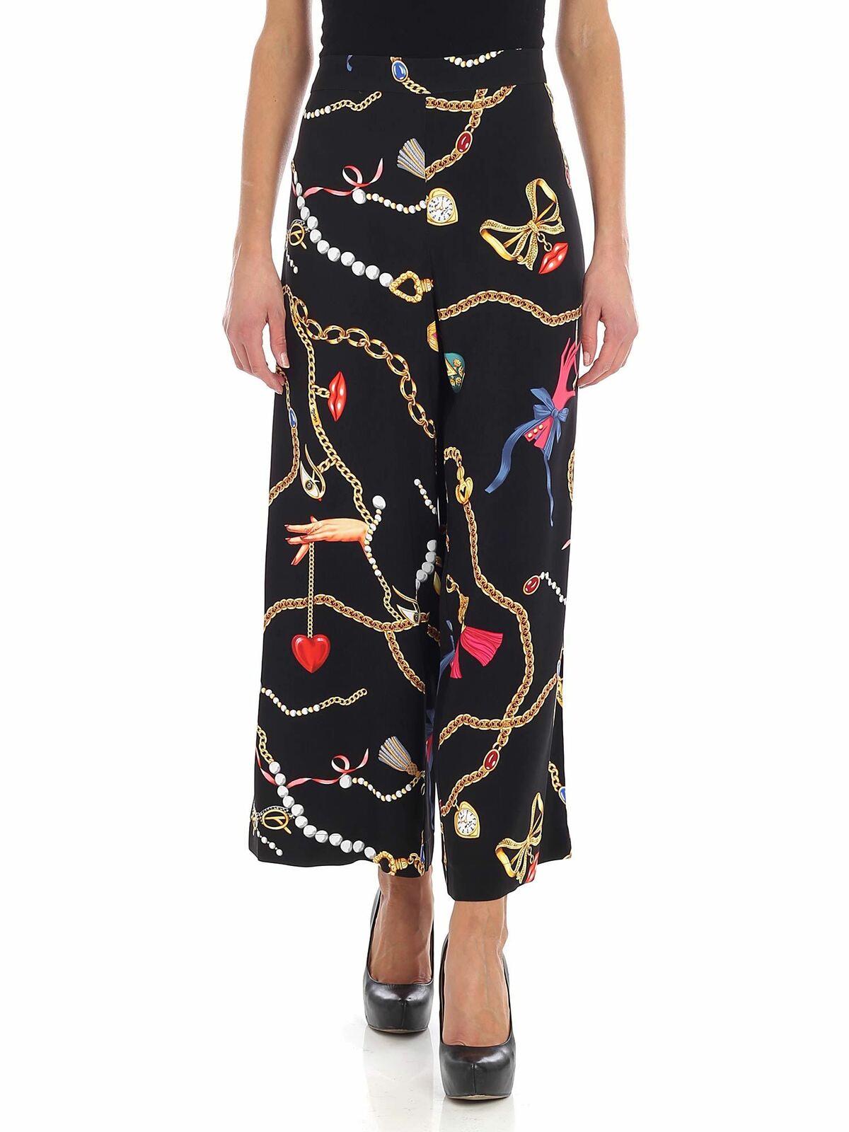 "Vernet" black trousers