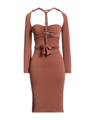 Woman Mini dress Brown