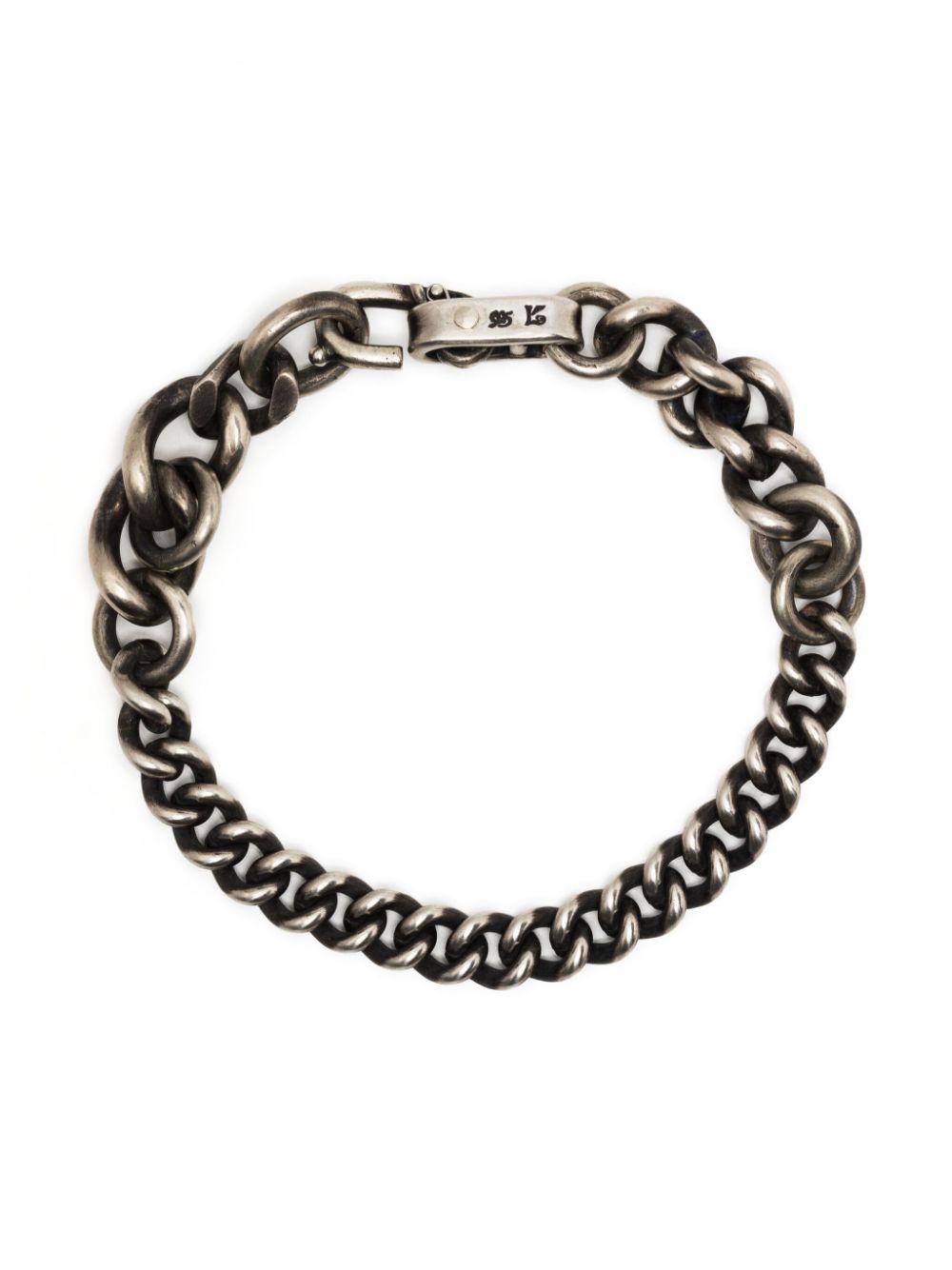 M2650 curb chain bracelet - Silver