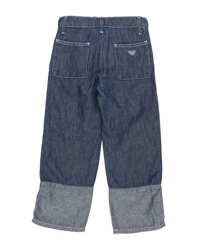 Kid Girl Jeans Blue Size 10 Cotton, Linen