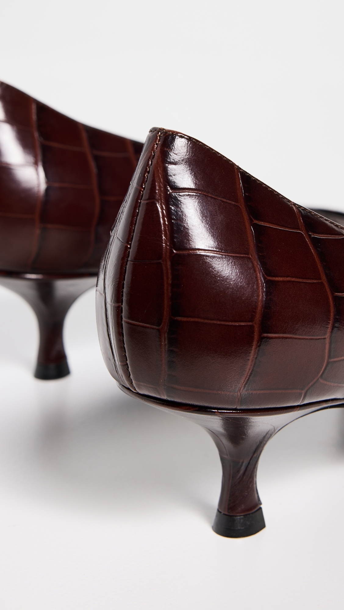 Croc Pumps Printed Croc Ebony