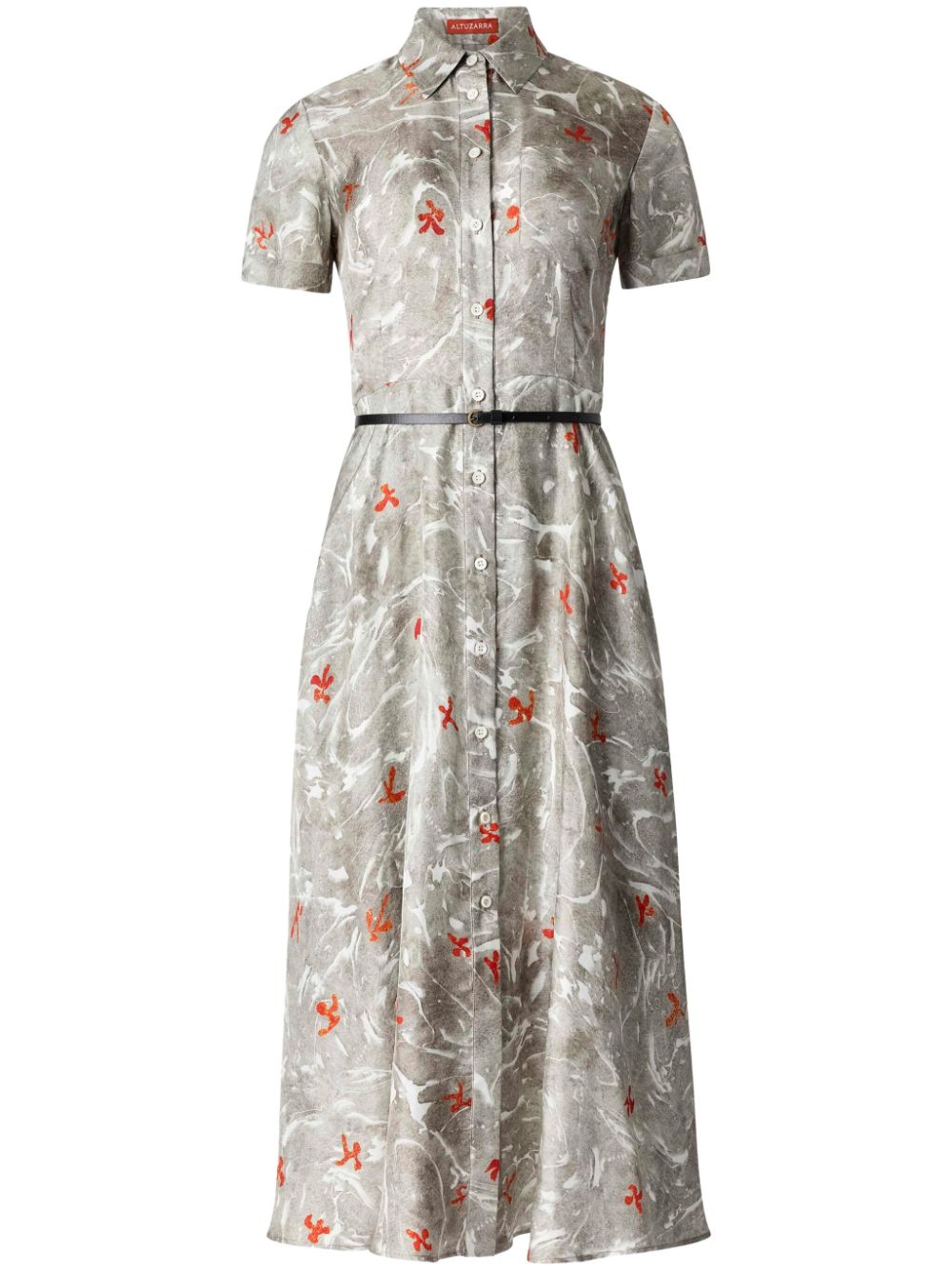 Kiera midi dress - Grey