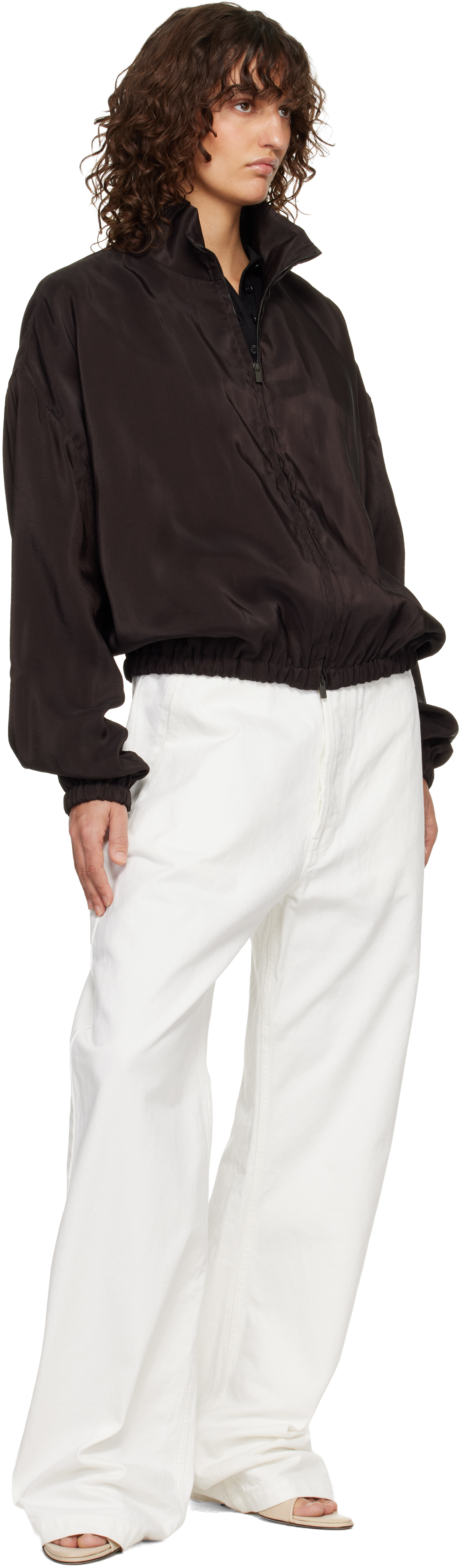 White Utility Trousers