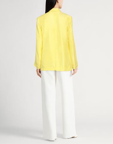 Forte_forte Woman Blazer Yellow Size 2 Silk
