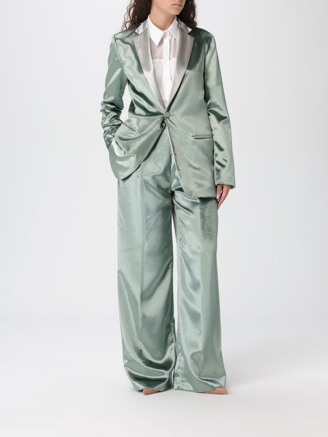 Pants Woman color Green