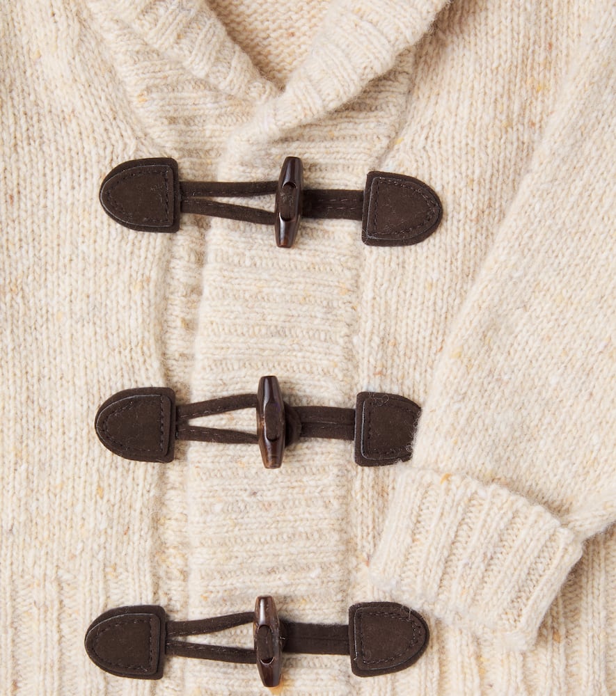 Baby Laos wool-blend cardigan