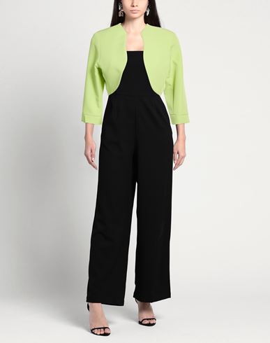 Woman Jacket Lime green Size 10 Polyester, Elastane