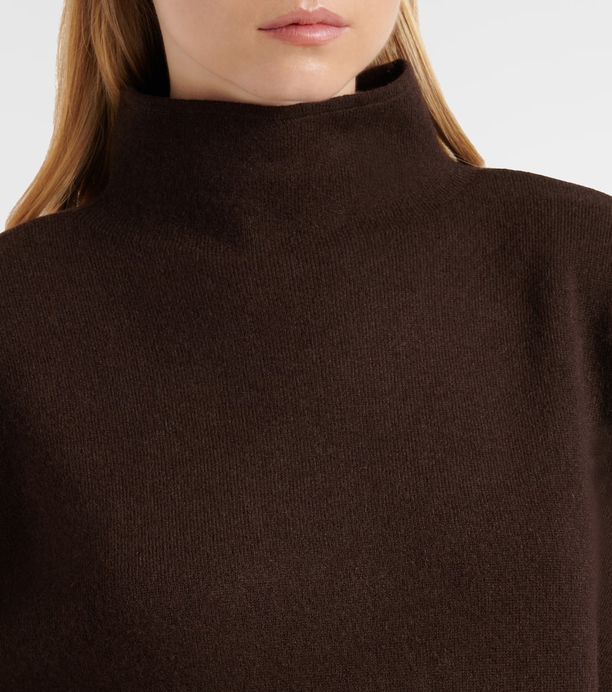 Wool and cashmere turtleneck sweater