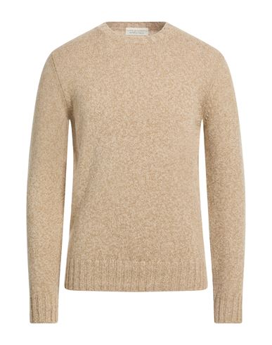 Man Sweater Beige Size 38 Merino Wool