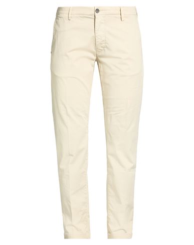 Re_hash Man Pants Beige Size 31 Cotton, Elastane