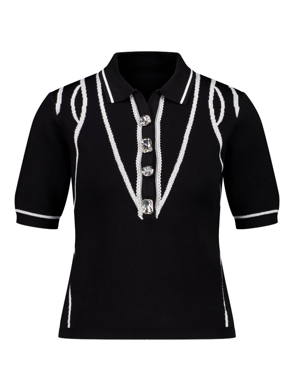 Short-sleeve top - Black