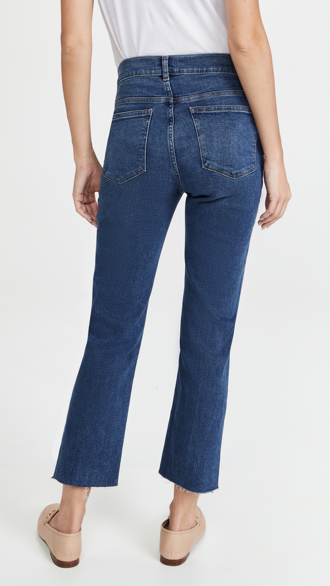 Patti Straight Maternity Ankle Jeans Seaborn Raw