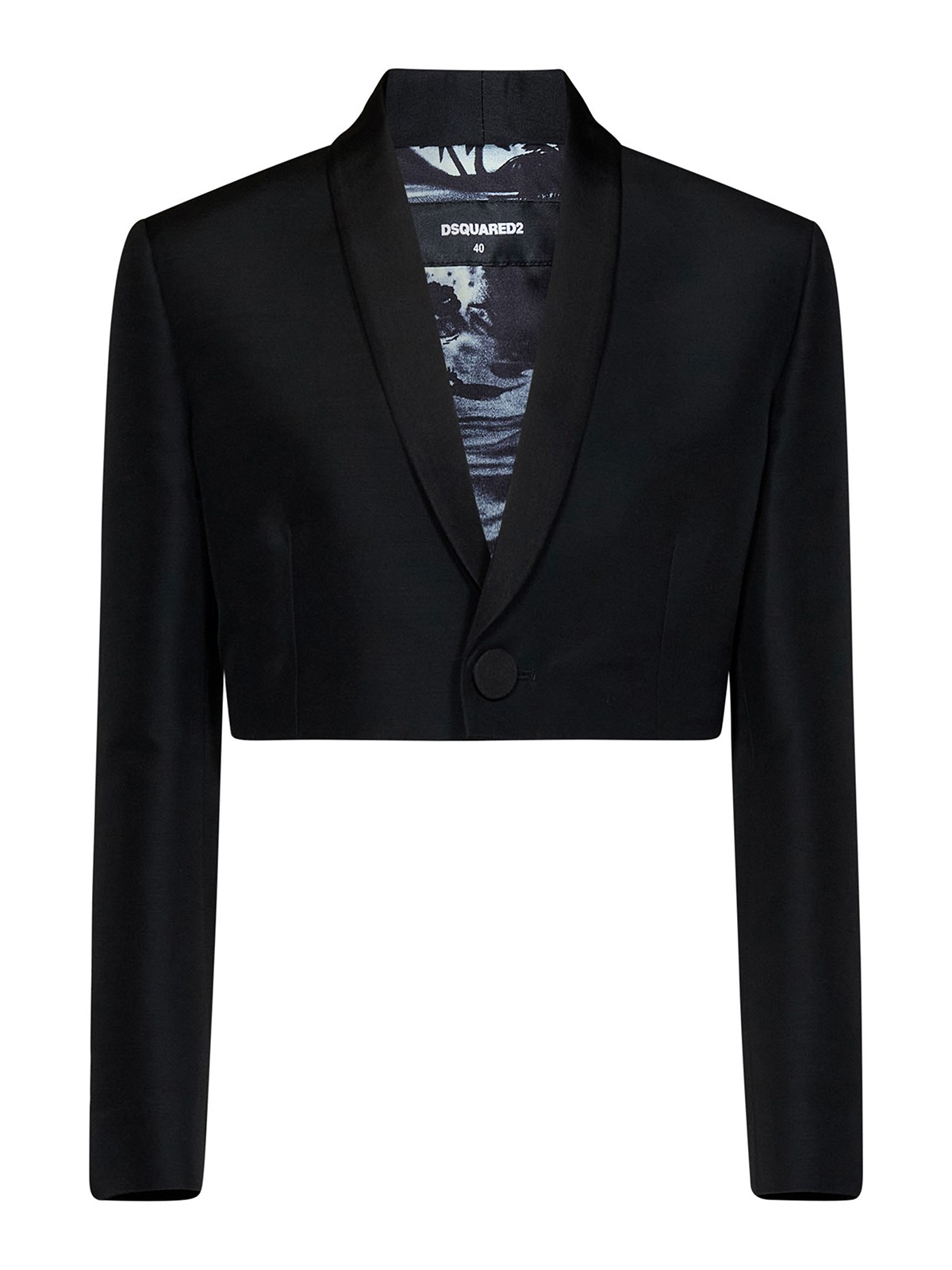 Cropped blazer