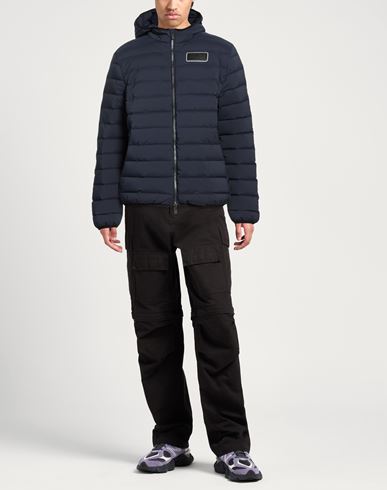 Man Puffer Midnight blue Size M Polyester, Elastane