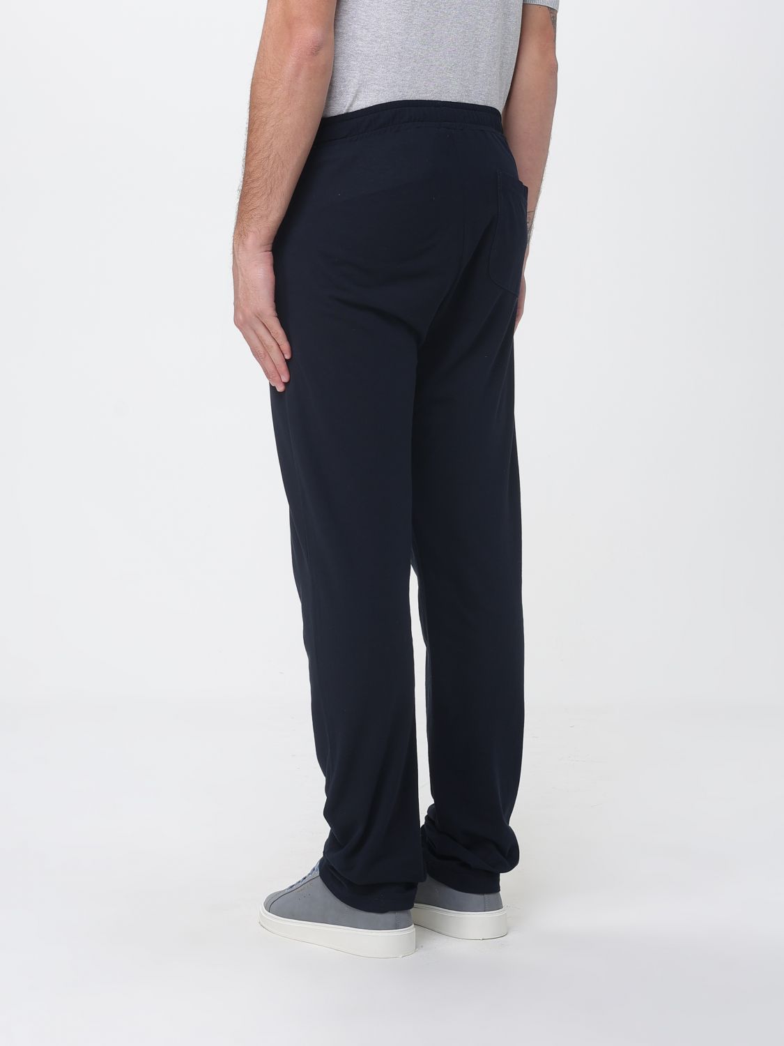 Pants Men color Blue