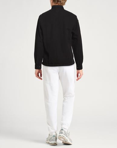 C. p. Company Man Shirt Black Size S Cotton, Linen