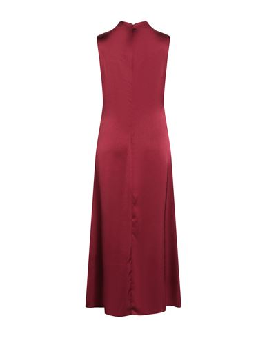 Woman Maxi dress Burgundy Size 2 Polyester