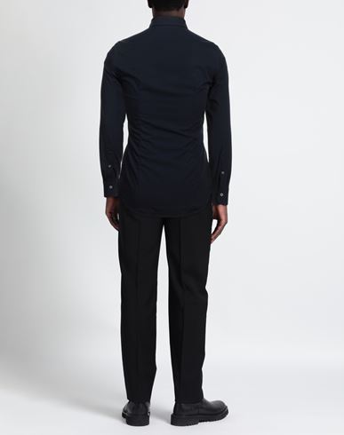 Man Shirt Midnight blue Size 15 ½ Cotton, Elastane