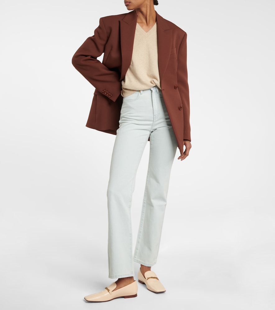 Fulham high-rise straight jeans