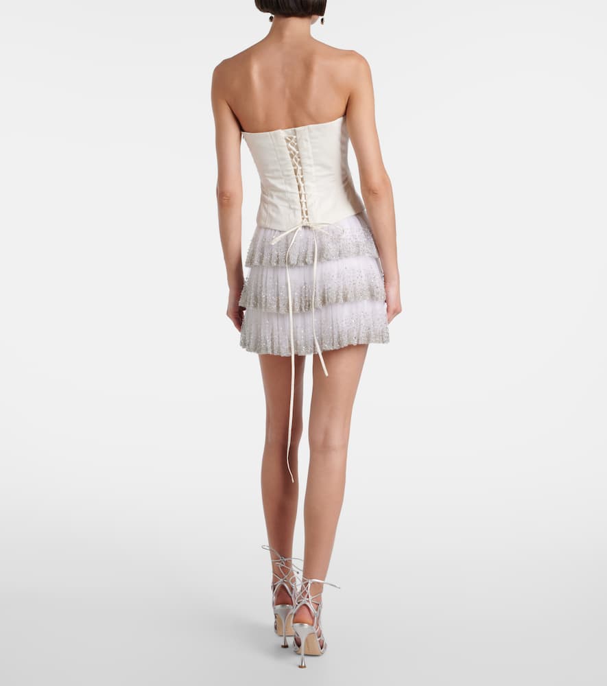 Evie beaded corset