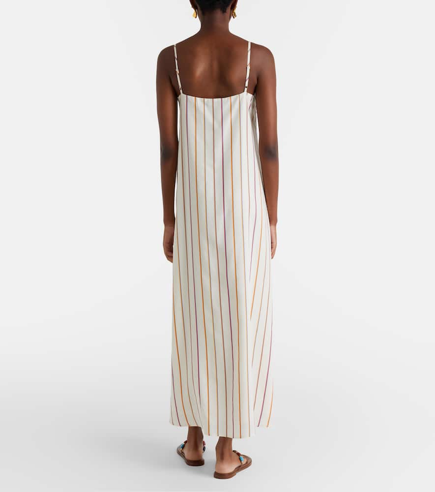 Melfi striped maxi dress