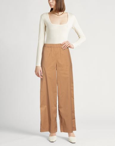 Woman Pants Camel