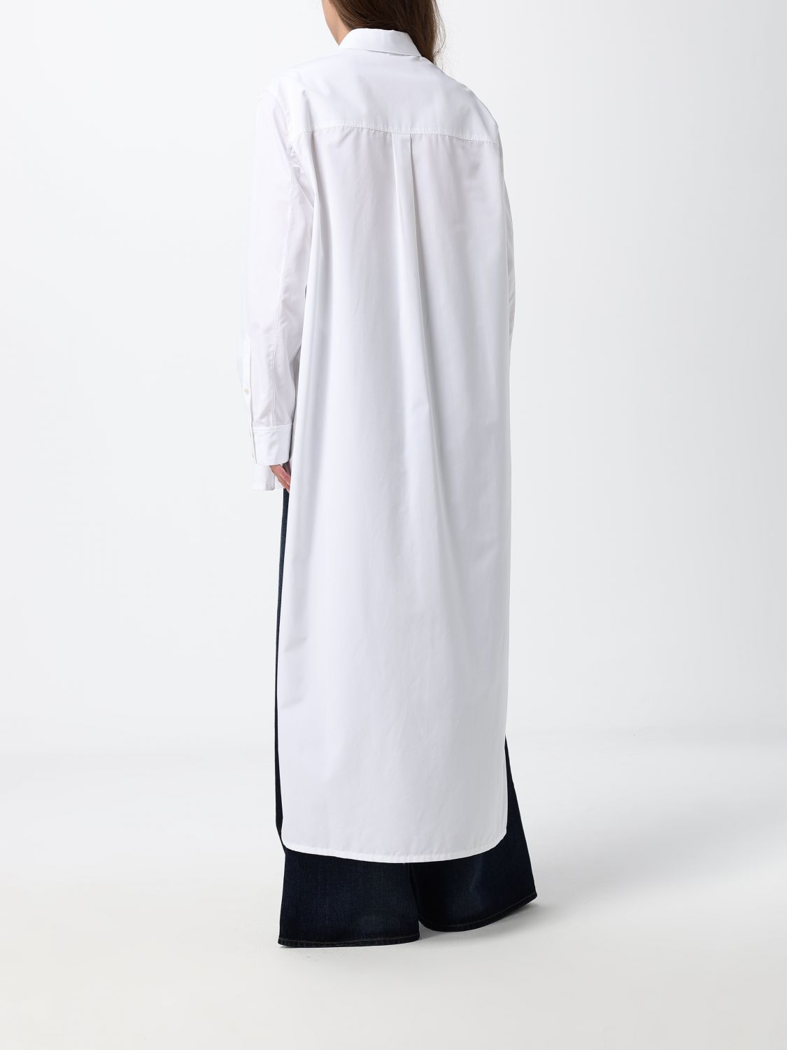 ALAÏA ALAΪA Asymmetric Shirt in White
