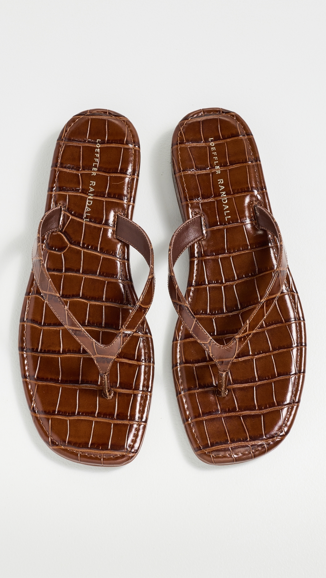 Lina Elevated Flip Flops Espresso
