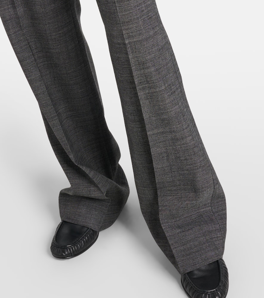Gandal virgin wool straight pants
