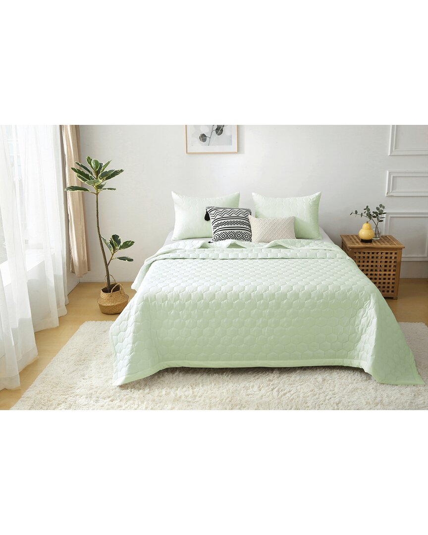 Better Style Honeycomb Quilt Set