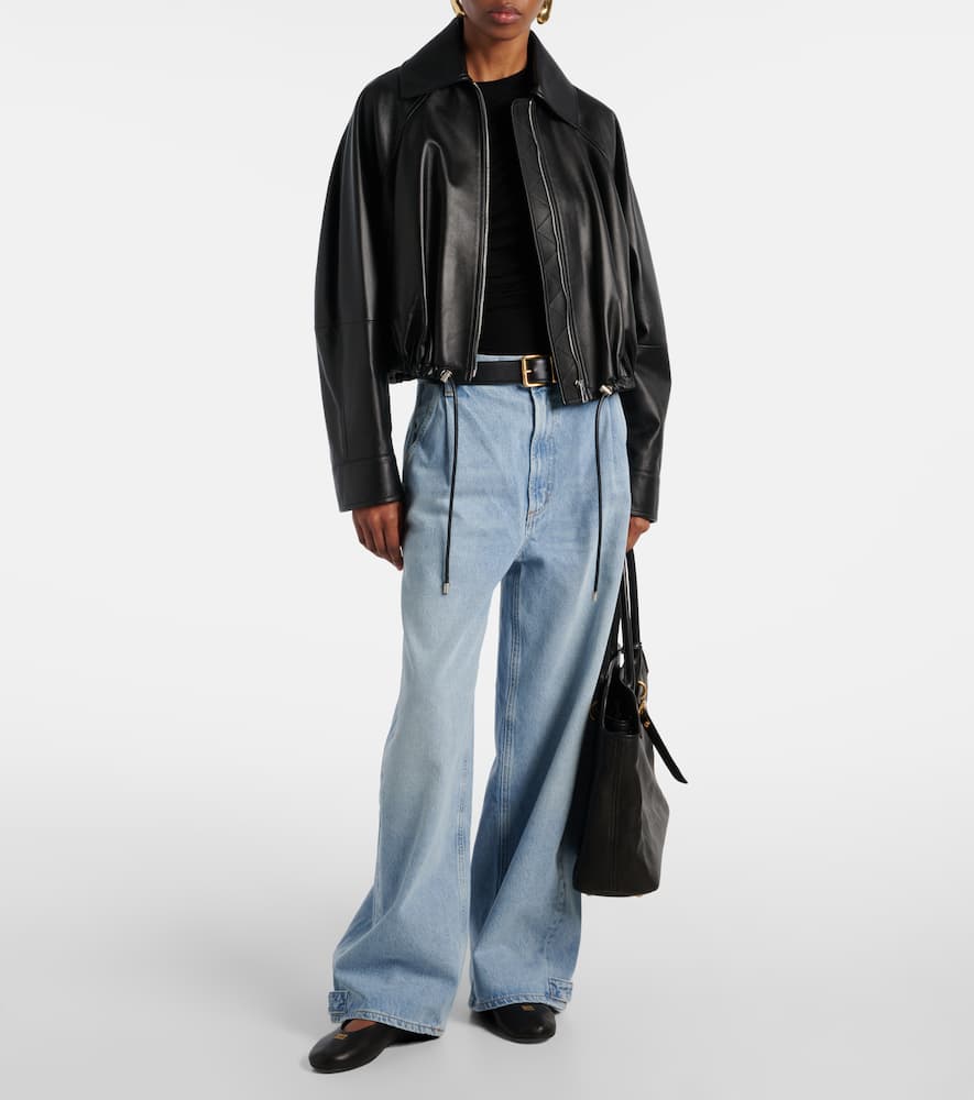 Agolde Darsha mid-rise barrel-leg jeans