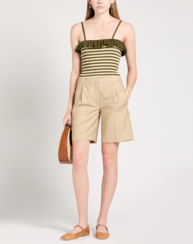 Woman Top Military green Size ONESIZE Viscose, Polyester