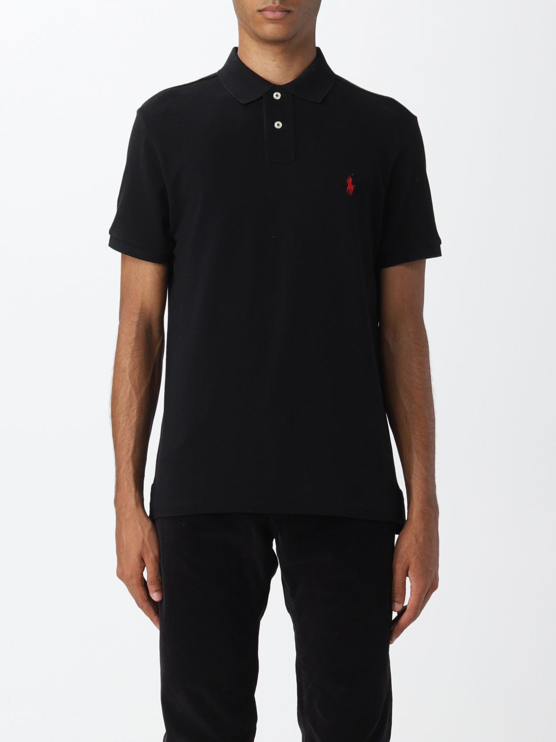 Polo Shirt Men color Navy