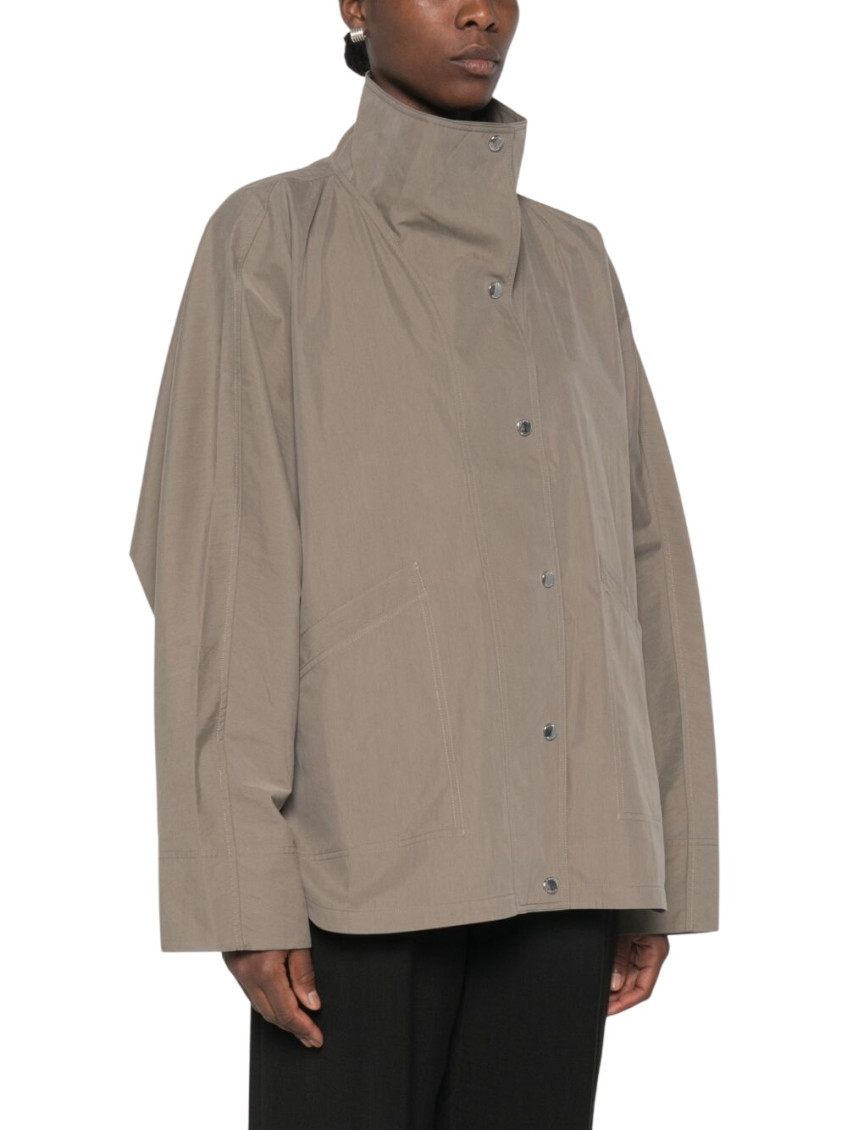 Toteme Summer Parachute Jacket in Brown