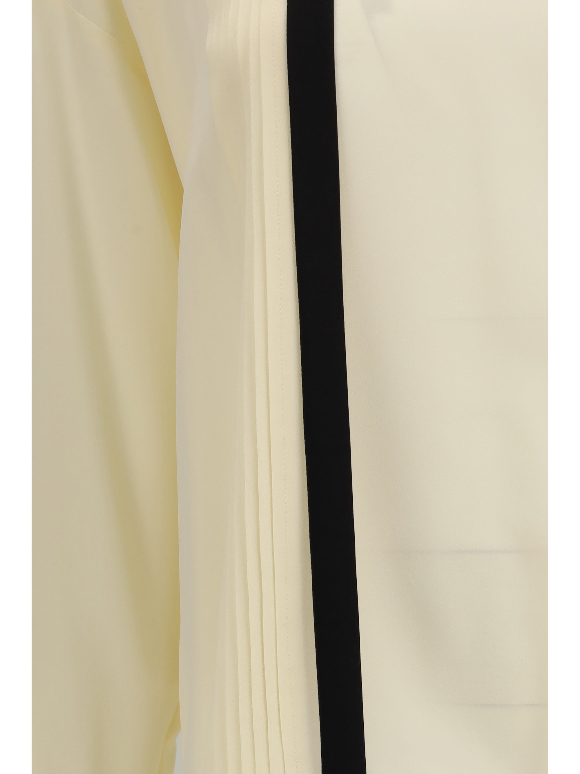 Silk Blouse — Beige