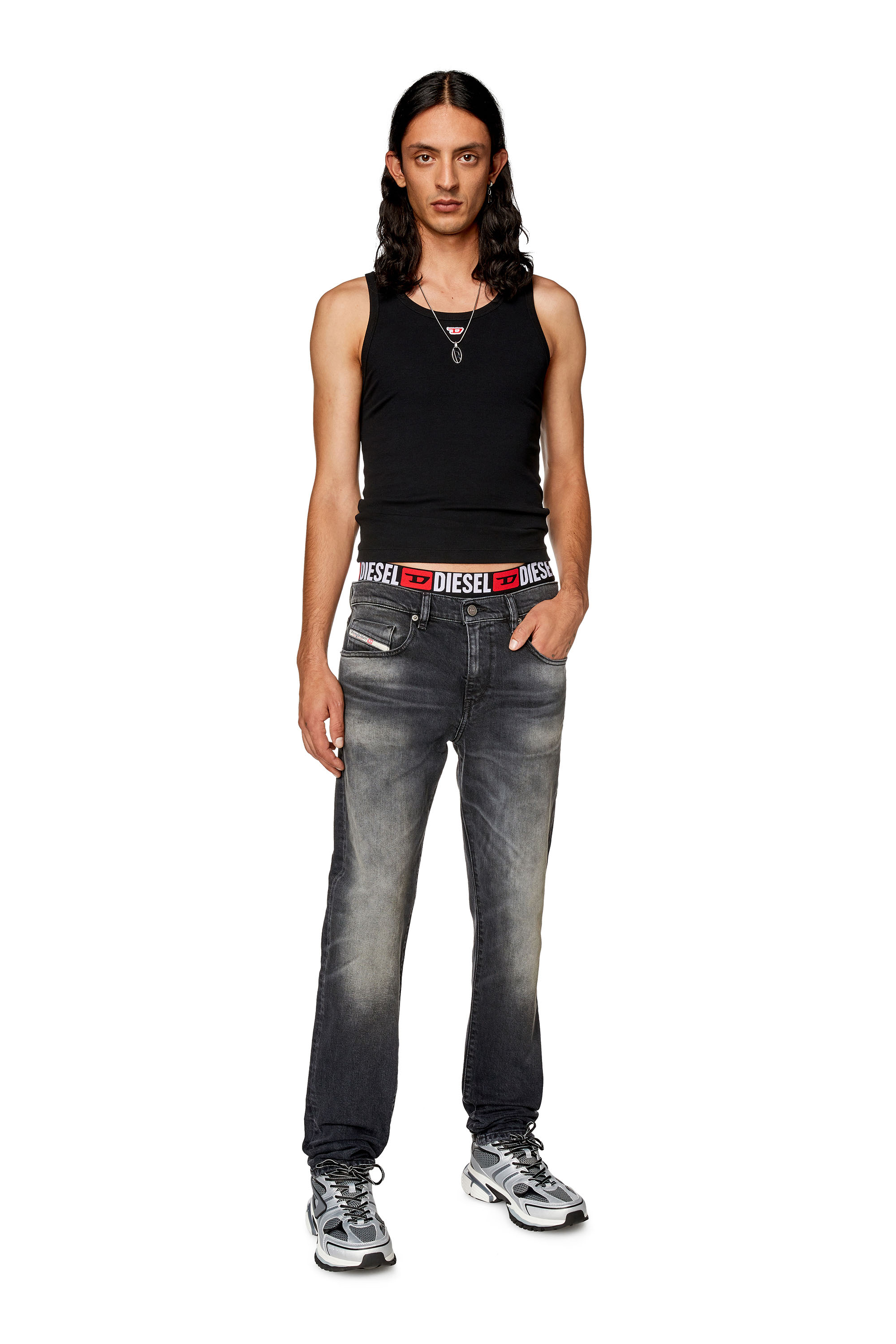 D-Strukt stonewashed jeans - Black