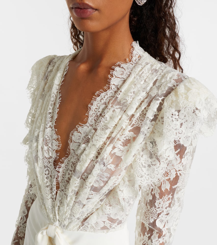 Lace gown