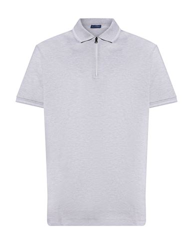 Man Polo shirt Light grey Size XL Cotton