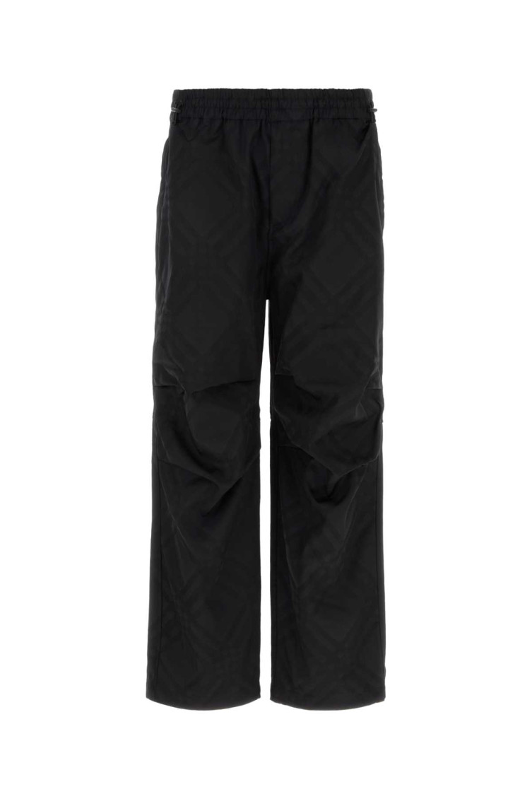 Black nylon pant