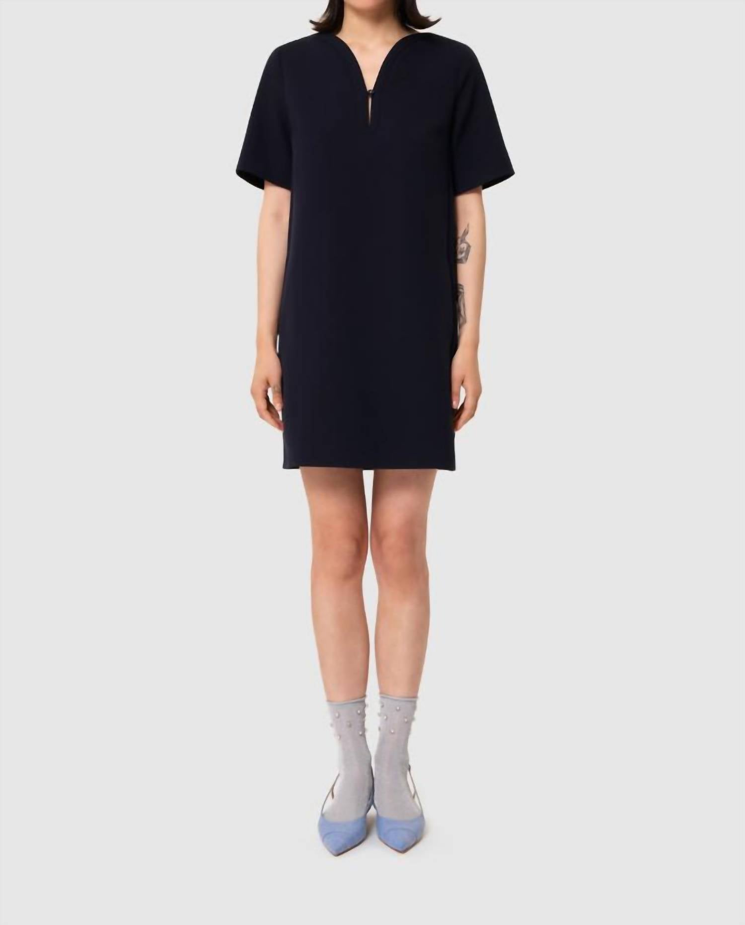 Ray Mini Dress In Navy