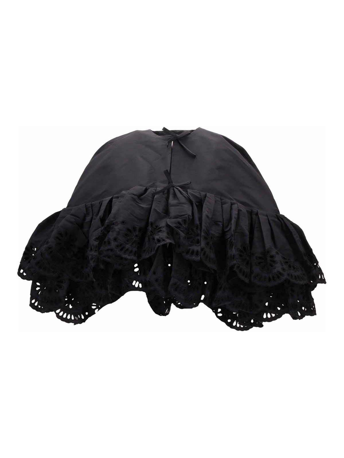 Short Cape W/ Embroidery
