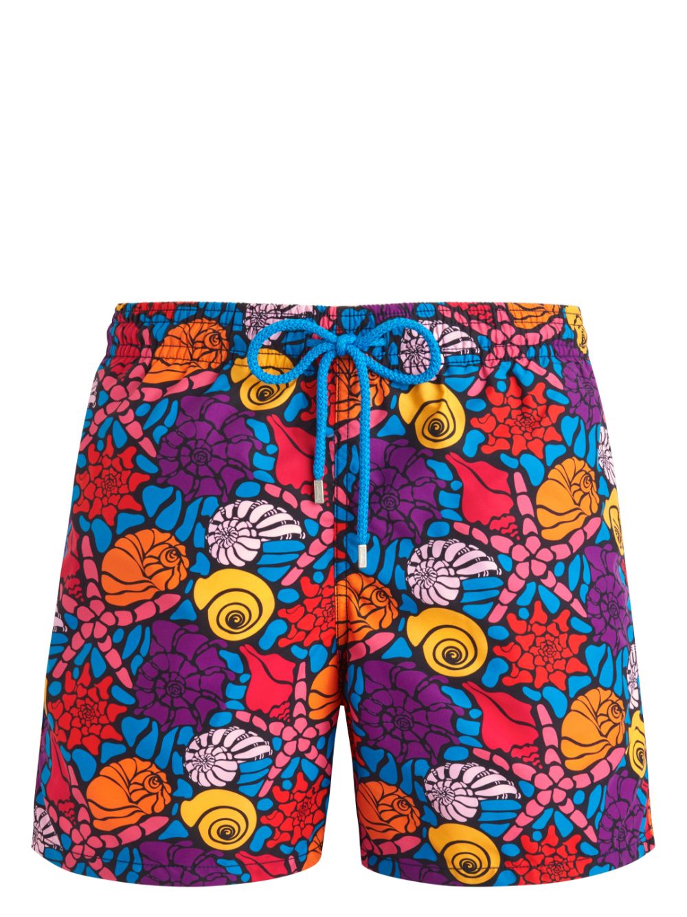 Moorea Noumea Sea Shells Print 5 Swim Trunks